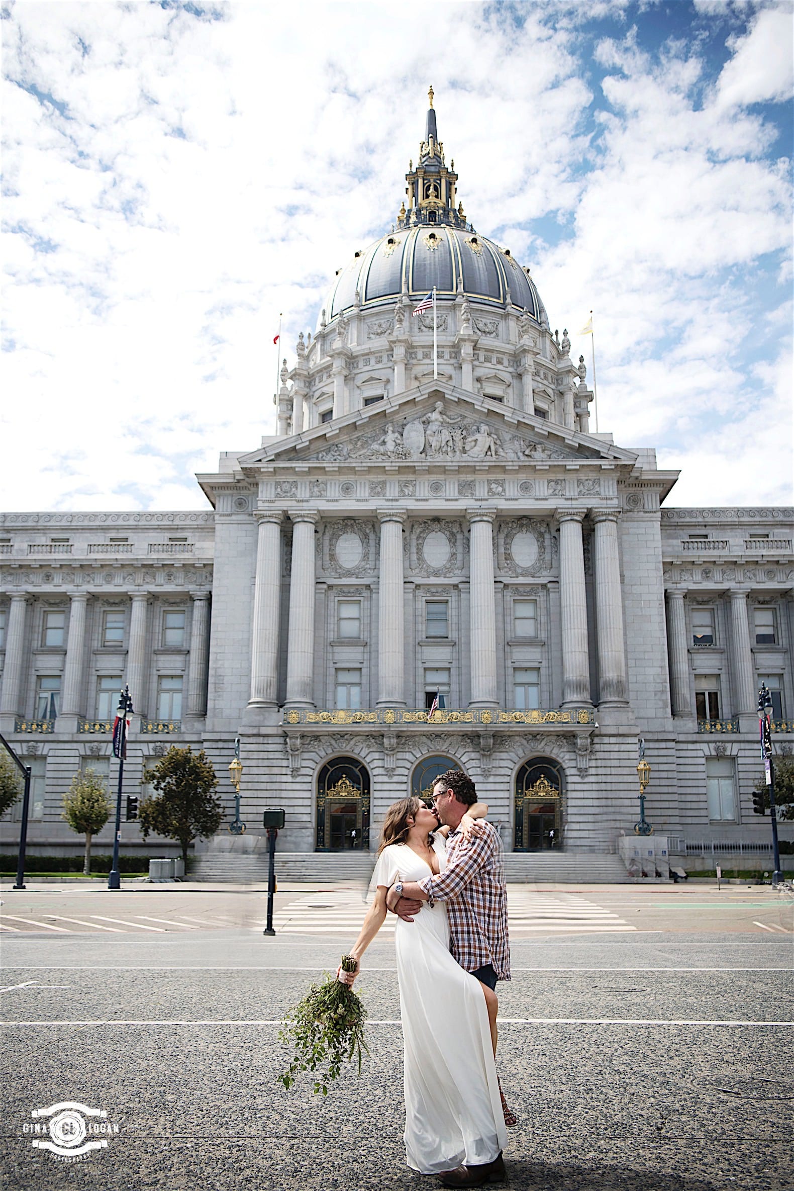 City Hall Wedding Photographed by San Francisco Wedding Photographer