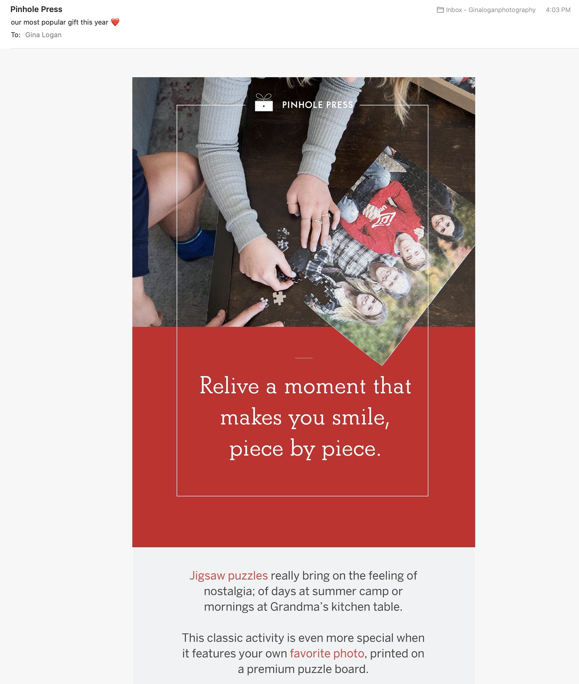 Lifestyle Product Photography Pinhole Press